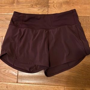 Lululemon Shorts Maroon